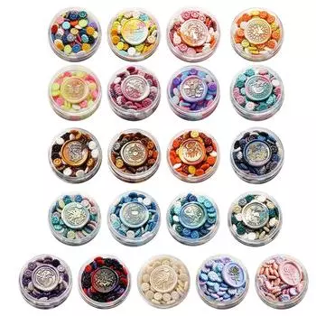 Эмалированные восковые бусины в форме подсолнуха, сделай сам, ручной счет, сургуч, монета, ретро-декор, украшения для подарков, пригласительных конвертов L