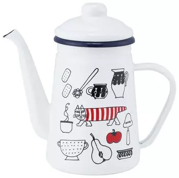 Эмалированный чайник Skater Lisa Larson Kitchen 1.1L ENKT1-A