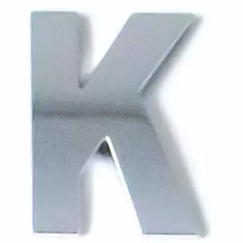 Эмблема ABC средняя одиночная деталь K (К) 503411