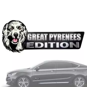 Эмблема для автомобиля с собакой 3D акриловая задняя дверь автомобиля значок собаки наклейка внешние эмблемы для автомобиля грузовика автофургона лодки автомобильные значки наклейки