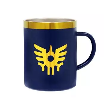 Эмблема лото Dragon Quest Stainless Cup синий