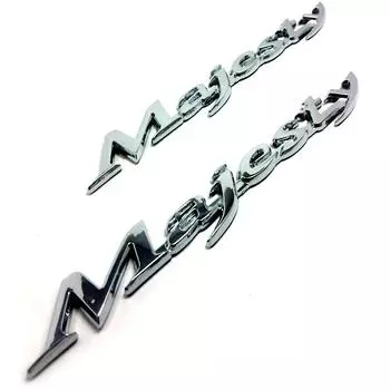 Эмблема MAXIMASELECT Yamaha Majesty 125 Majesty 250 Внешние детали Позолоченные детали (Серебро Серебро )