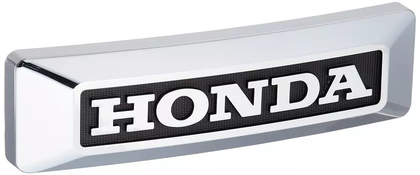 Эмблема мотоцикла Kijima Honda Genuine HONDA Logo S 161 мм Bush x2 Silver + Z9-14-039 серебряный