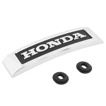 Эмблема мотоциклетных деталей Kijima Honda Genuine Logo L 185 мм Bush x2 Silver + Z9-14-040 серебряный