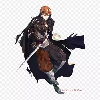 Эмблема Огня Пробуждение Эмблема Огня Сияющий Рассвет Fire Em Утюг на теплопередаче Печать Виниловые Заплатки Наклейка для Одежды Аппликации «сделай сам» Моющиеся Заплатки