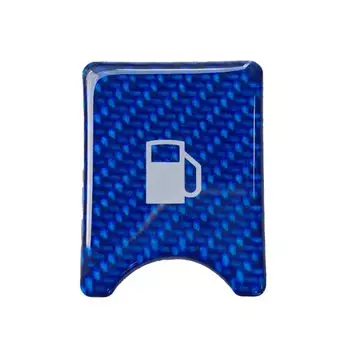 Эмблема открывалки топливного бака HASEPRO Magical Carbon NEO TYPE C Blue NFOE-3BLU