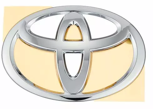 Эмблема с символом оригинальных деталей TOYOTA Номер продукта 90975-02086