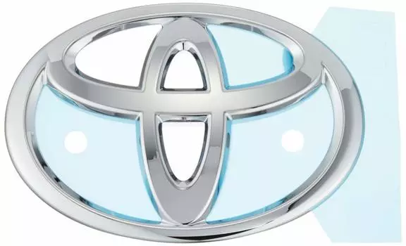 Эмблема с символом оригинальных деталей TOYOTA Номер продукта 90975-02061