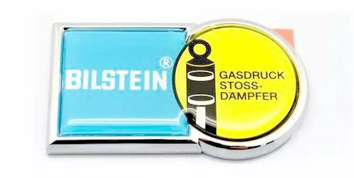 Эмблема Subaru Bilstein Legacy Silver