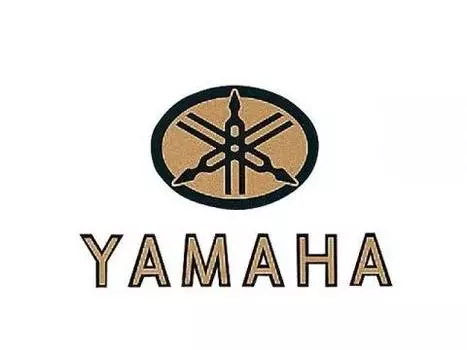 Эмблема танка Yamaha Old Racer 1 комплект (2 куска) Q5K-YSG-001-019