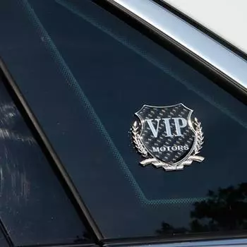 Эмблемы и наклейки для автомобилей с рисунком колоса пшеницы, углеродное волокно, металлическая этикетка для автомобиля, антикоррозийная VIP-письмо, декоративные наклейки для автомобиля золотой