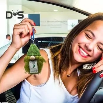 Эмоциональная поддержка, гном-маринад, ручная работа, вязаный крючком огуречный орнамент, вязаная зеленая кукла-гном, подарок для женщин, мальчиков, девочек A