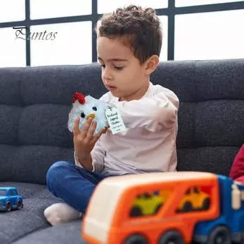 Эмоциональная поддержка, вязаная крючком кукла-цыпленок для поощрения, мягкая игрушка для снятия стресса, вязаная игрушка, красочный декор для дома Chick