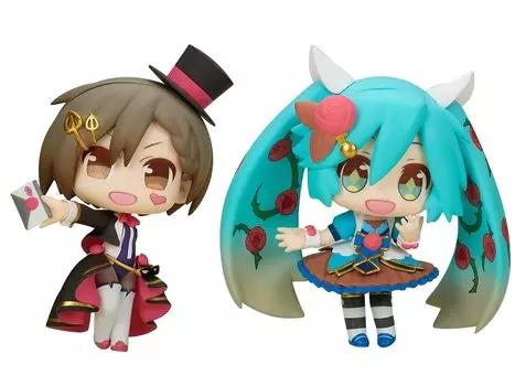 Эму Тойз Хацунэ Мику Piapro Персонажи Торговля Мини Фигурки Серия MEIKOHatsune Miku, каждая приблизительно 100 мм в высоту, не масштабированная, PVCABS, окрашенная,