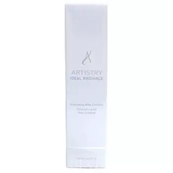 Эмульсия Amway Artistry Ideal Radiance Молочная эмульсия 100 г Увлажняющая Быстро отбеливающая Меланин Примерно 1 флакон в месяц 2,5