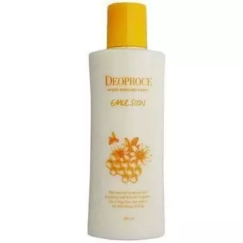 Эмульсия для лица с мёдом DEOPROCE HYDRO ENRICHED HONEY EMULSION 380мл