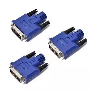 Эмулятор дисплея DVI EVanlak Headless Ghost Функциональный стабильный фиктивный разъем Виртуальный дисплей RGB-монитор Headless Dummy Plug Операционная система BootLoad