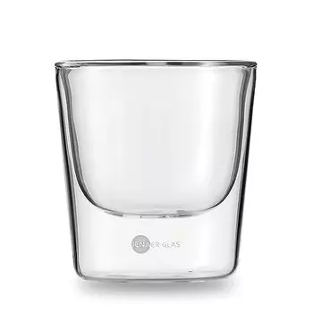 JENAER GLAS 30222 Стеклянный стакан Jena Hot & Cool, 6 унций (190cc), Коробка из 2 шт.