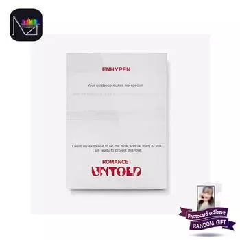 ЭНИПЕН - РОМАНТИКА : НЕИЗВЕСТНО (Альбомы Weverse вер.) 1PCS