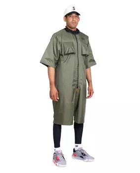 Jenis Rainwear Running Jogging Top and Bottom Running Run Rain Run Shower Run Trail Run JR001 L Size [Jenis] Mens Womens зелёный