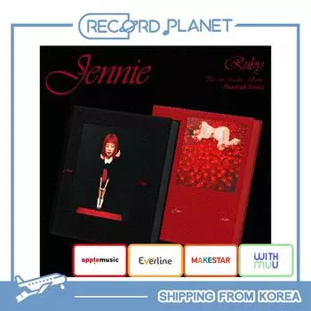 JENNIE - Первый студийный альбом [Ruby] (Фотокнига) [POB] Random (No Benefit)