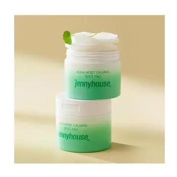 JENNY HOUSE Aqua Moist Успокаивающий точечный пад 150 г/75 шт.