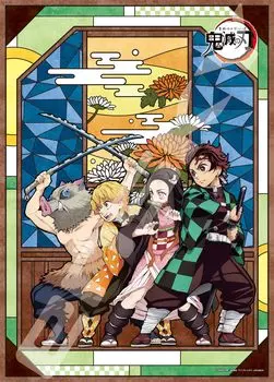 Энский - Убийца демонов: Пазл Kimetsu No Yaiba из 500 предметов с кристаллами (500-AC04)