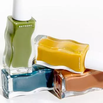 ЭНТРОПИЯ макияж Peel Off Nail 10 вариантов RETROKITCHY-BLUE JEAN