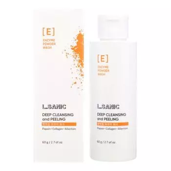 Энзимная пудра-пилинг для глубокого очищения L,SANIC Deep Cleansing and Peeling Enzyme Powder Wash 60 г