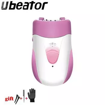 Эпилятор компактный US Plug розовый