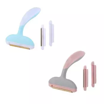 Эпилятор с шариками для волос, свитер, бритва, портативные щетки для ворса, средство для удаления ворса, триммер для ткани, бритье одежды синий