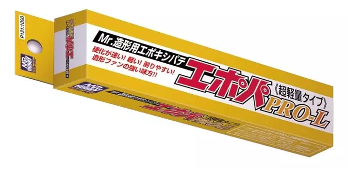 Эпоксидная шпатлевка для моделирования EPOPA облегченная Mr. ПРО-Л (ультра тип) жёлтый