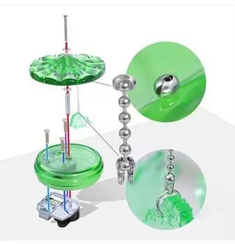 Эпоксидная смола карусель форма 3D карусель лошадь силиконовые формы музыкальная шкатулка наборы форм для литья смолы кристалл орнамент форма D