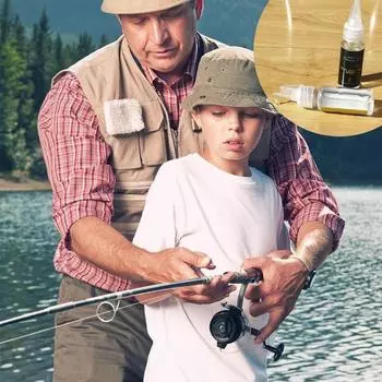 Эпоксидная смола рыболовный гид клей карта сиденье специальные удилища прозрачные аксессуары удилище клей рыба T6F3 white-one-size