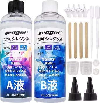 Эпоксидная смола Жидкая смола Большая емкость Твердый тип Эпоксидная смола Набор DIY Товары для творчества Смола Аксессуары для смолы Изделия ручной работы Серьги Брелки