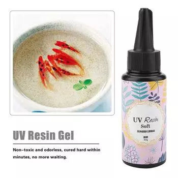 Эпоксидная УФ-смола Красящий пигмент Краситель Колер DIY Художественные поделки (100г) 60g