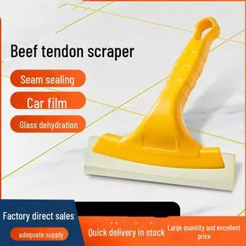 Эпоксидный цветной песчаный герметик на водной основе для строительства и удаления стеклянной пленки Plastic triangular scraper