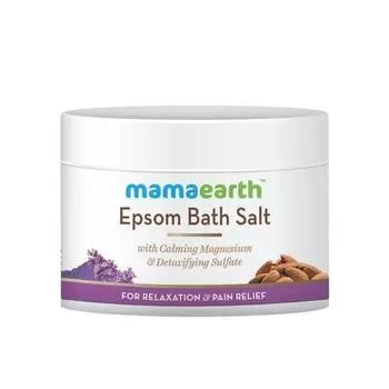Эпсомская (английская) соль для ванны (200 г), Epsom Bath Salt, Mamaearth