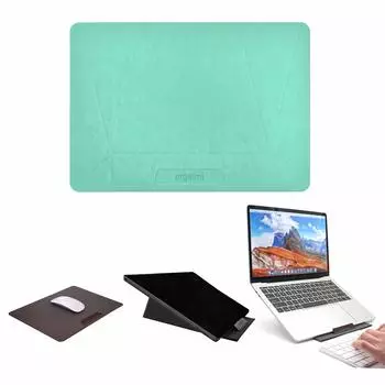 Эргоми Без клея, поэтому вы можете использовать его для представления ноутбука. Также доступен как подставка для ноутбука и коврик для мыши. Требуется MetaStand, все! мятный