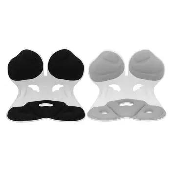 Эргономичная поддержка поясницы, облегчение талии, снижение усталости, эргономичная поддержка поясницы для офиса и дома Grey Moon Style