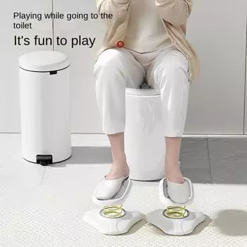 Эргономичная подставка для ног под столом, пластиковый табурет для отдыха на ногах, новые спортивные педали для ванной комнаты серый