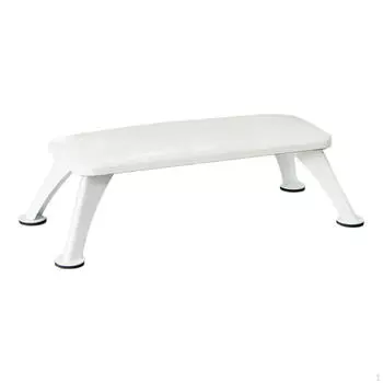 Эргономичная подставка для ногтей для профессионалов маникюра white with white leg
