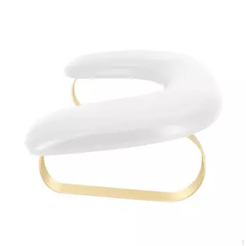 Эргономичная подушка для ногтей для маникюра в салонах белый