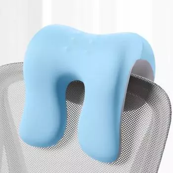 Эргономичная подушка для сна, подушка с эффектом памяти, спинка стула, повышенная подушка, поддержка шеи, подушки для сна лицом вниз темно-серого