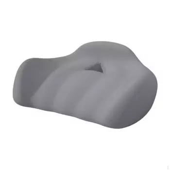 Эргономичная подушка из пены с эффектом памяти для игрового кресла, нескользящая конструкция для длительного использования серый