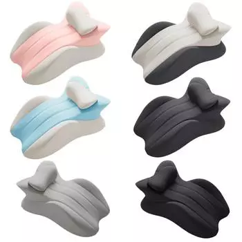 Эргономичная подушка с эффектом памяти, лежа на кровати, подушка для сна, поддержка головы и поясницы, поддержка ног, вытяжение, облегчение боли