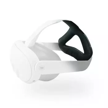 Эргономичная повязка на голову с подушкой для ремня для Meta Quest 3 снимает давление и повышает комфорт 96BA