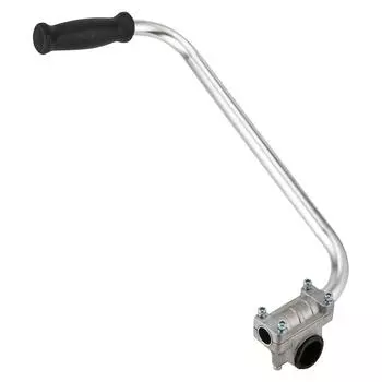 Эргономичная ручка для обрезки, Сетевая ручка для обрезки, Удлинитель ручки с зажимом-кронштейном, Ручка для ухода, Ландшафтный дизайн, Обрезка кромки, Алюминий One Size белый