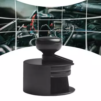 Эргономичная щетка для полировки автомобильных шин, идеально подходящая для внутреннего и наружного применения Black