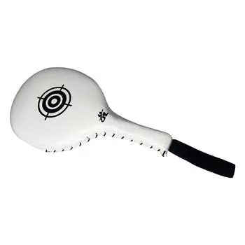 Эргономичные боксерские накладки для бокса для ММА и тайского бокса (белый)